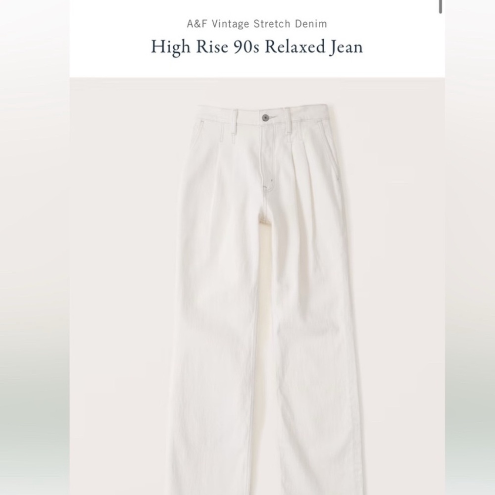 Abercrombie & fitch 90's relaxed jeans